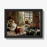 The Painter's  Workshop by Fredrik Kolstø - thumbnail_1_bf_66b0ff721000f9bb7f31f763